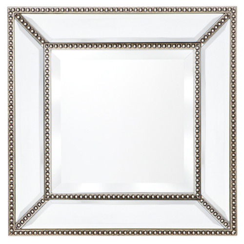 Rexington Home Small Zeta Beaded Wall Mirror & Reviews Temple & ster
