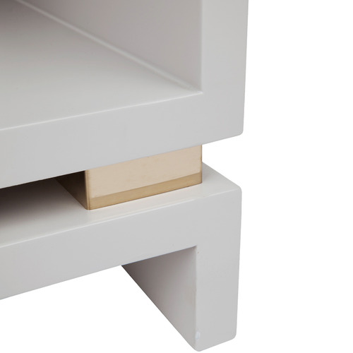 Grey Priscilla Bedside Table