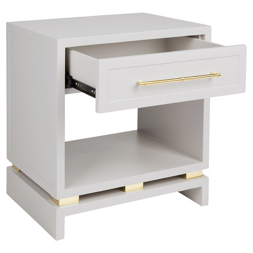 Grey Priscilla Bedside Table