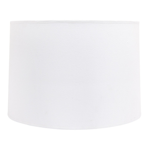 Rexington Home White Sharla Linen Lamp Shade | Temple & Webster