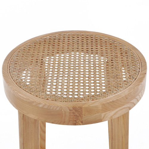 Cape Nathaniel Rattan Kitchen Stool