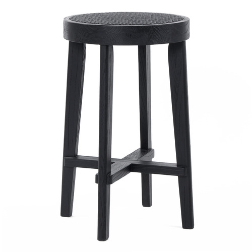 Cape Nathaniel Rattan Kitchen Stool