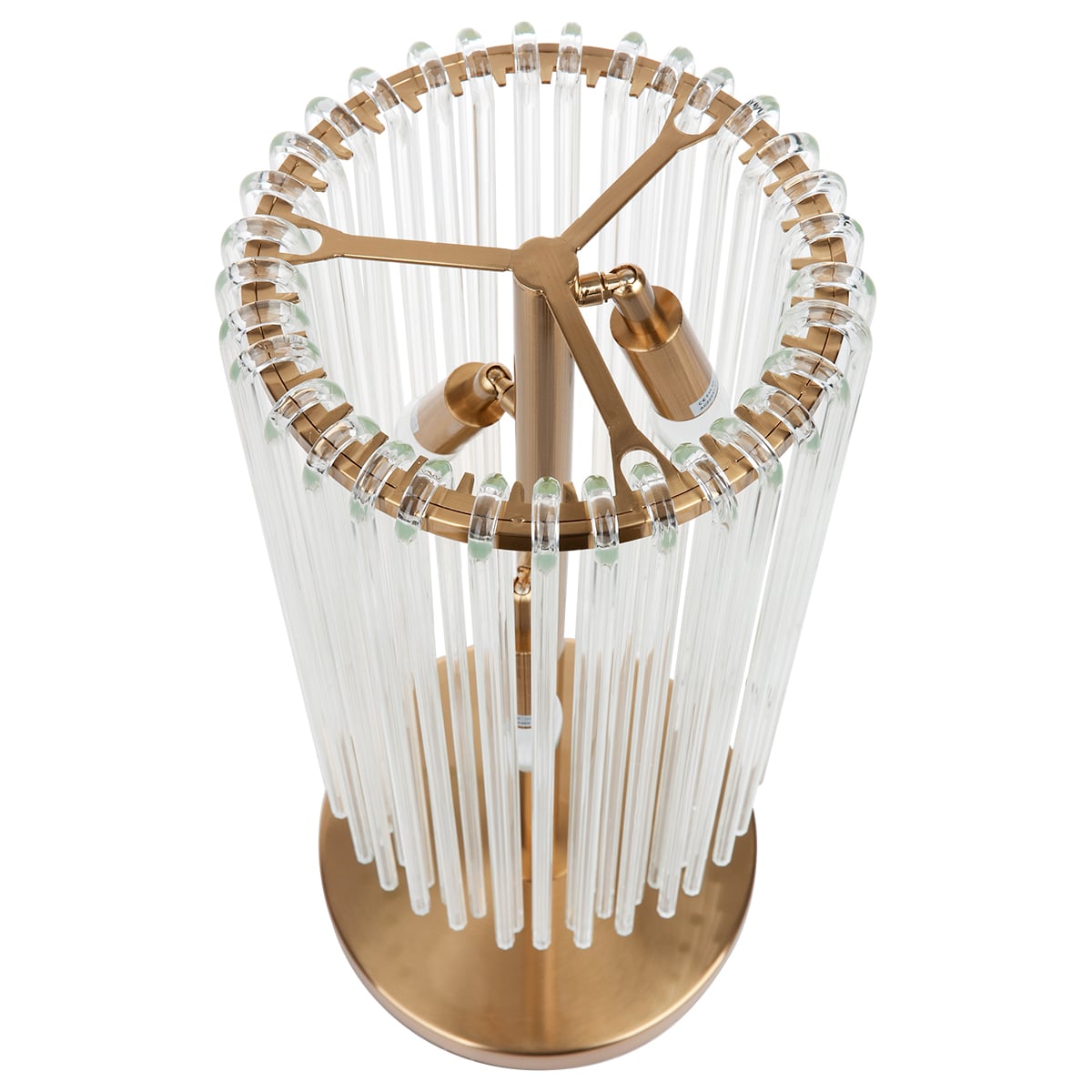 Davison Metal & Glass Table Lamp