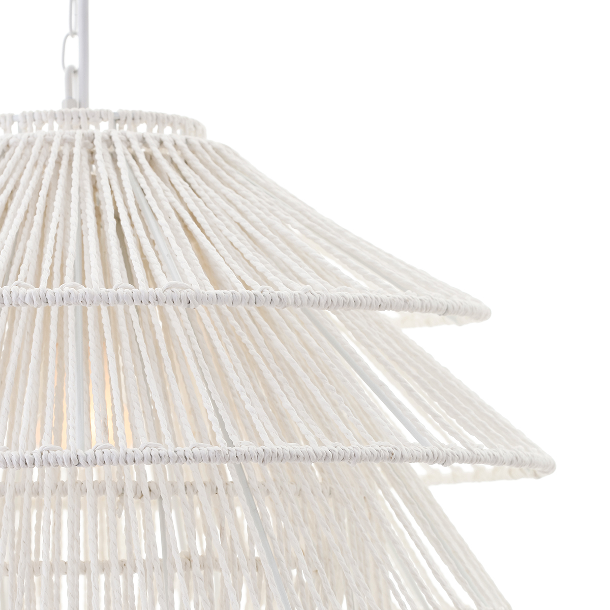 Ossa Paper Rope Pendant Light