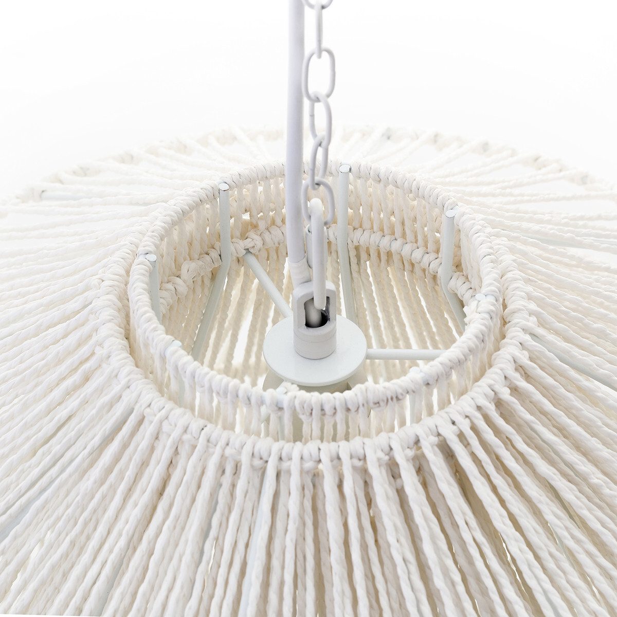 Ossa Paper Rope Pendant Light