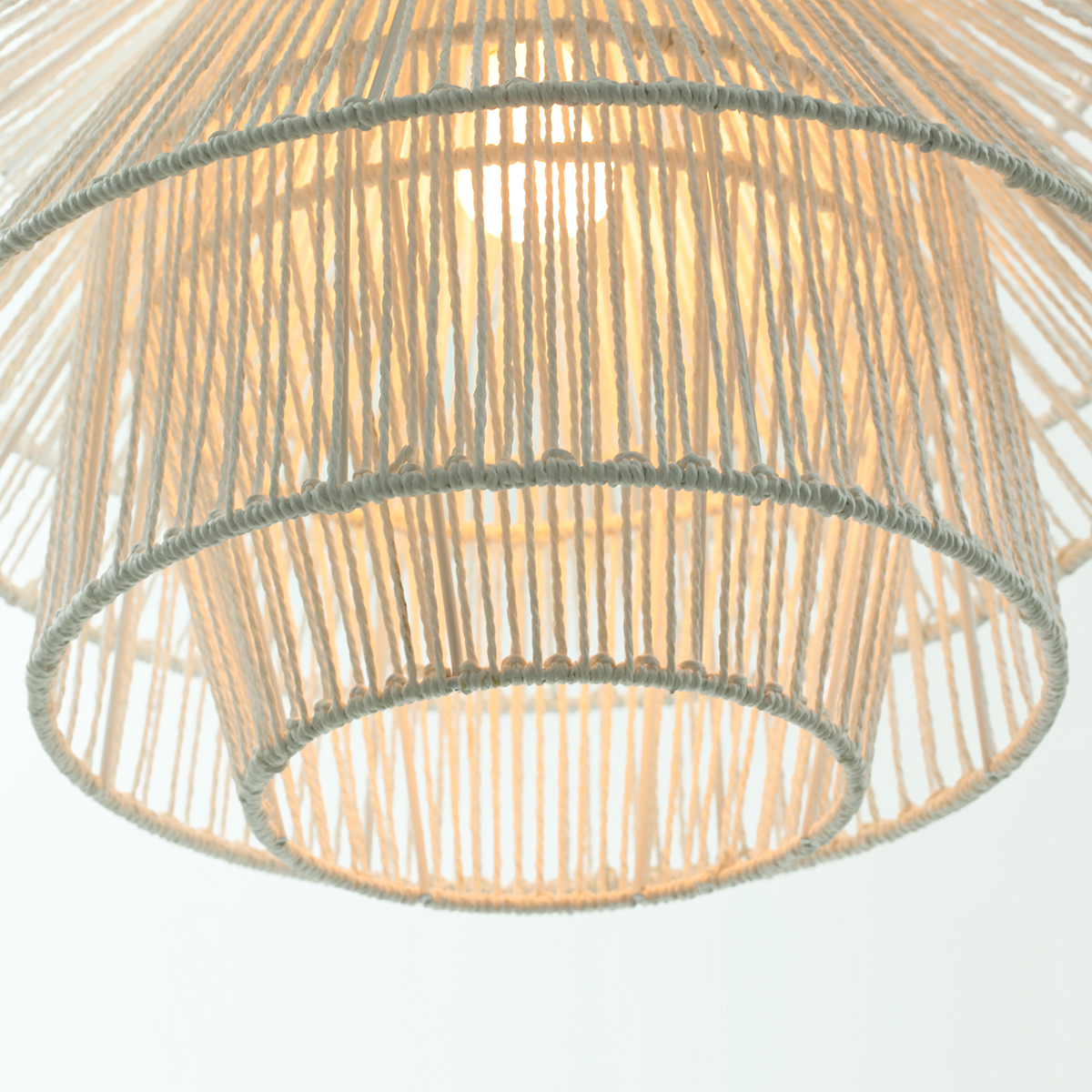 Ossa Paper Rope Pendant Light