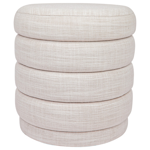 Off-White Elbert Accent Stool
