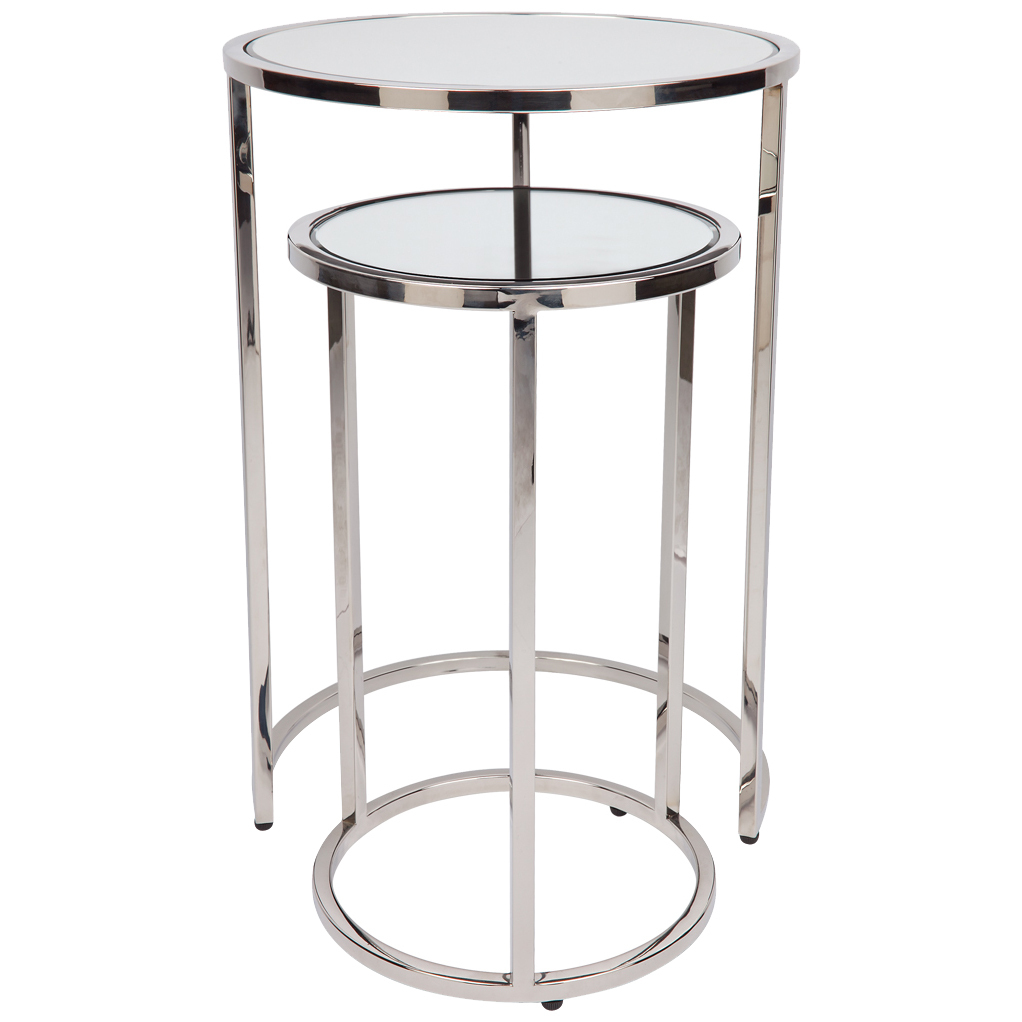 2 Piece Logan Nesting Side Table Set