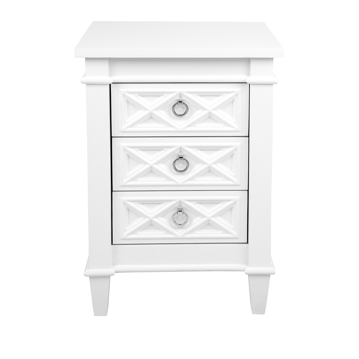 Small Plantation Bedside Table