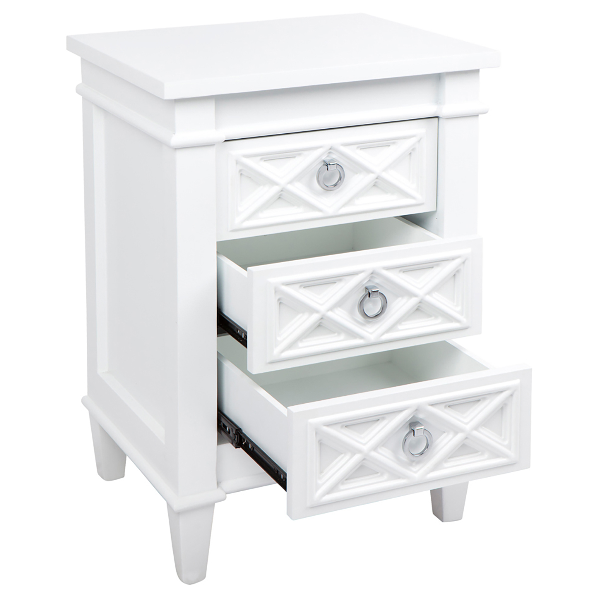Small Plantation Bedside Table