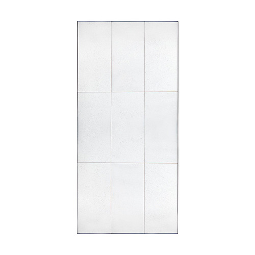 Black Beluga Panelled Floor Mirror