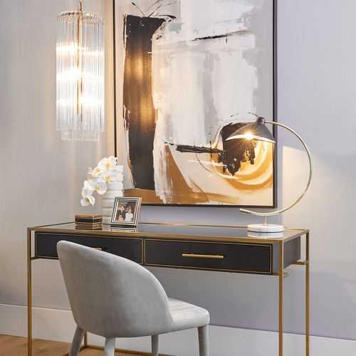 Ziya Long Crystal Pendant