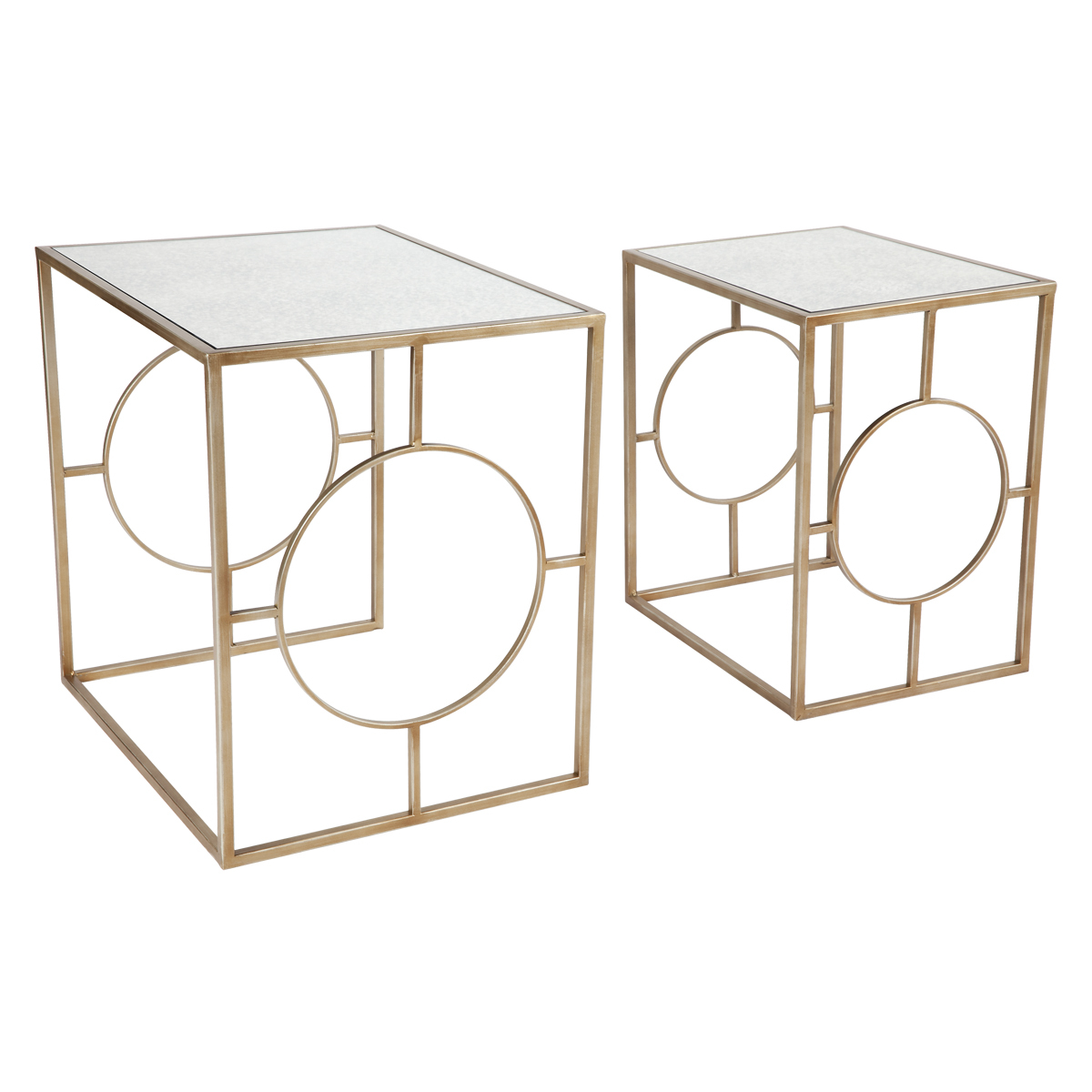 Boston Mirrored Nesting Tables
