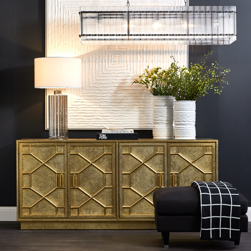 Allure Glass & Crystal Table Lamp