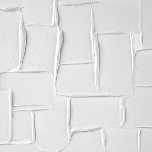 Mosaic Blanco Framed Canvas Wall Art