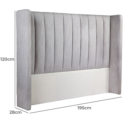 Rexington Home Altair LinenBlend Bedhead Temple & ster