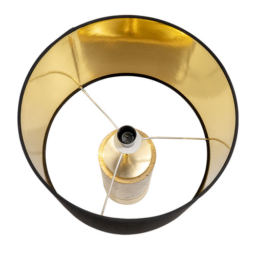 Sigourney Travertine Table Lamp