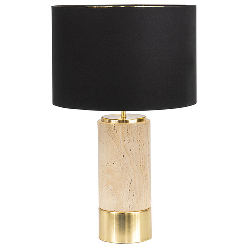 Sigourney Travertine Table Lamp