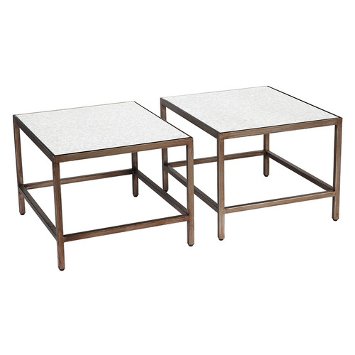 3 Piece Marilyn Glam Coffee Table Set
