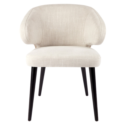 Valerie Cotton-Blend Dining Chair | Temple & Webster