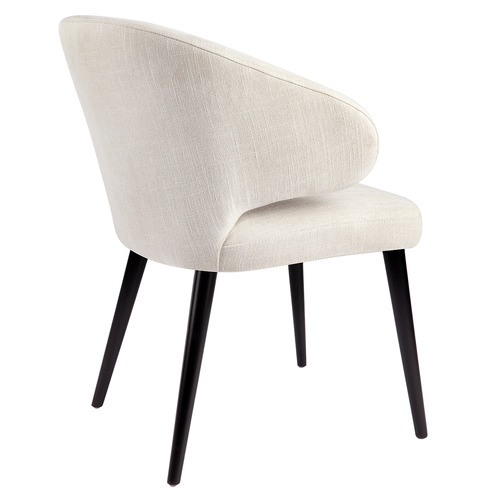 Valerie Cotton-Blend Dining Chair | Temple & Webster