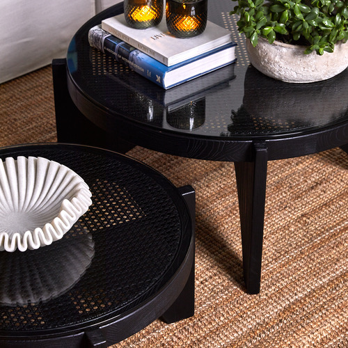 Ariela Rattan Coffee Table Temple & ster