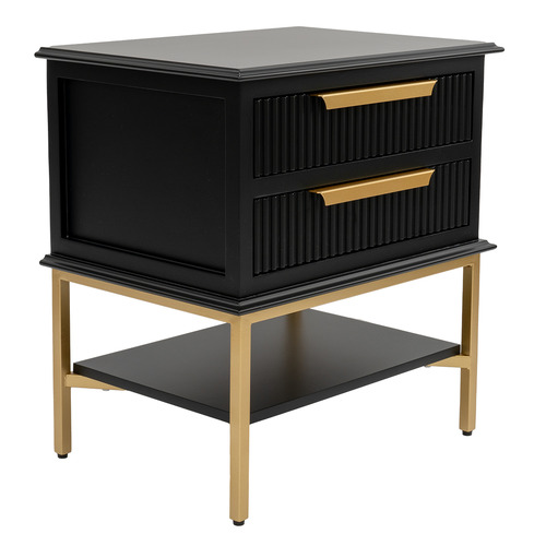 Wyatt 2 Drawer Bedside Table