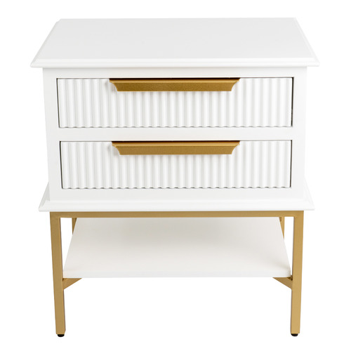 Wyatt 2 Drawer Bedside Table