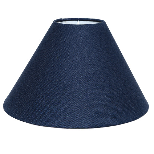 Navy Lyla Linen Lamp Shade