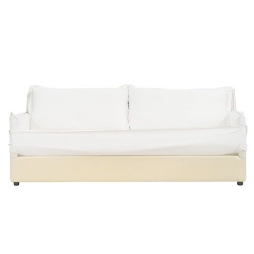 Isaac 3 Seater Slipcover Sofa | Temple & Webster