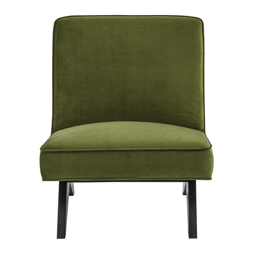 Xavier Velvet Accent Chair