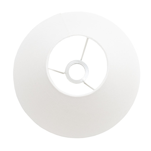 White Lyla Linen Lamp Shade