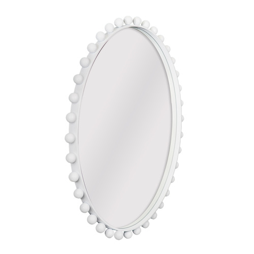 Mira Round Metal Wall Mirror