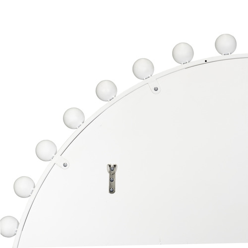 Mira Round Metal Wall Mirror