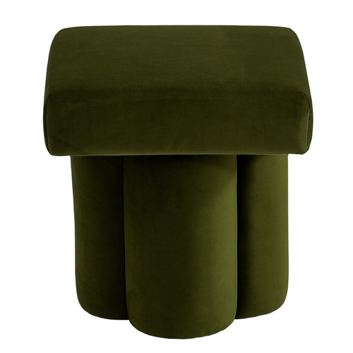 Axel Velvet Accent Stool