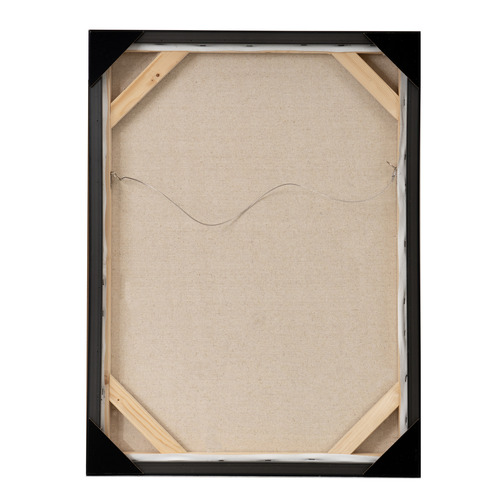 Uncovered Framed Canvas Wall Art Triptych Temple & ster