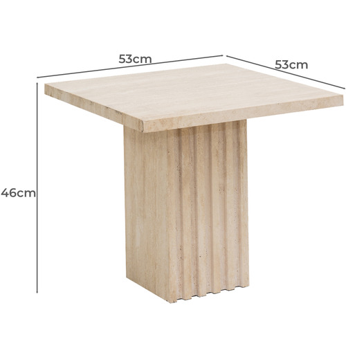 Naya Travertine Coffee Table