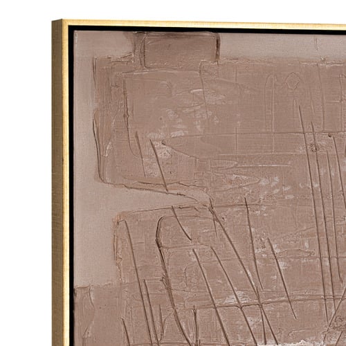 Organic Motions Series I Framed Canvas Wall Art Temple & ster