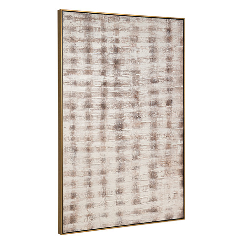 Organic Motions Series II Framed Canvas Wall Art Temple & ster