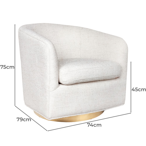 Colton Swivel Armchair
