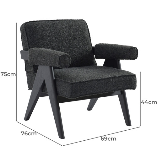 Micah Boucle Armchair