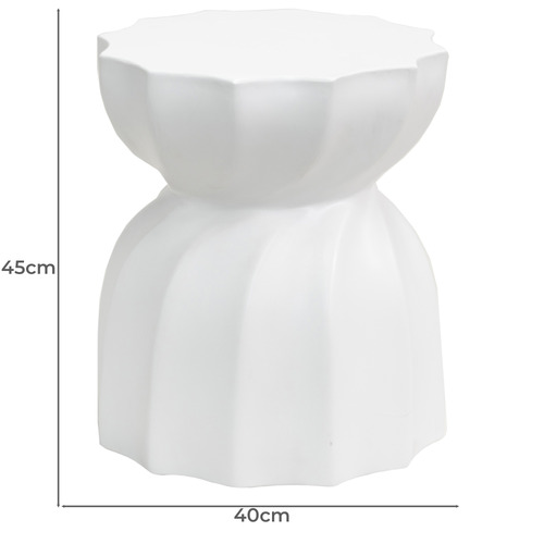 Ezra Concrete Accent Stool