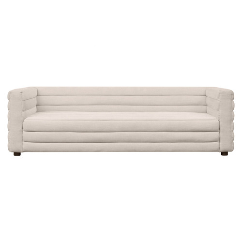 Oriel 3 Seater Linen-Blend Sofa