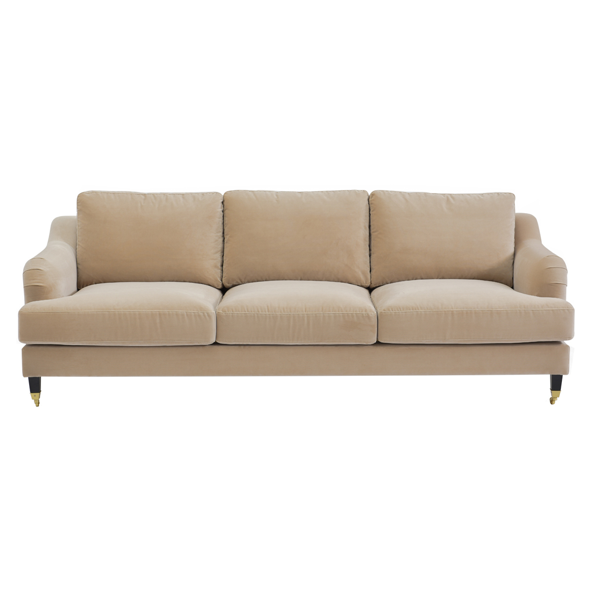 Kena 3 Seater Velvet Sofa