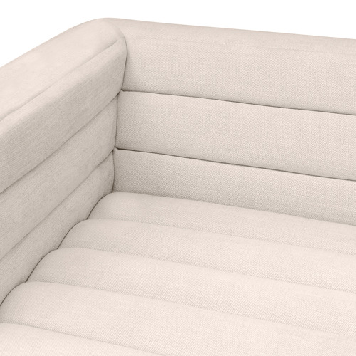 Oriel 3 Seater Linen-Blend Sofa