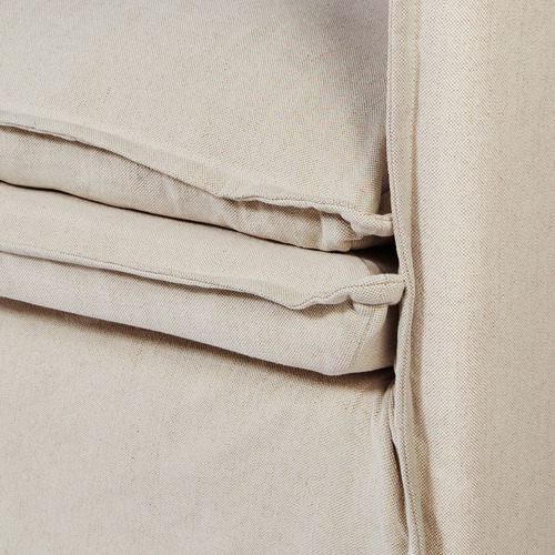 Soren 3 Seater Cotton & Linen Sofa