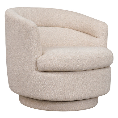 Gespa Boucle Swivel Armchair
