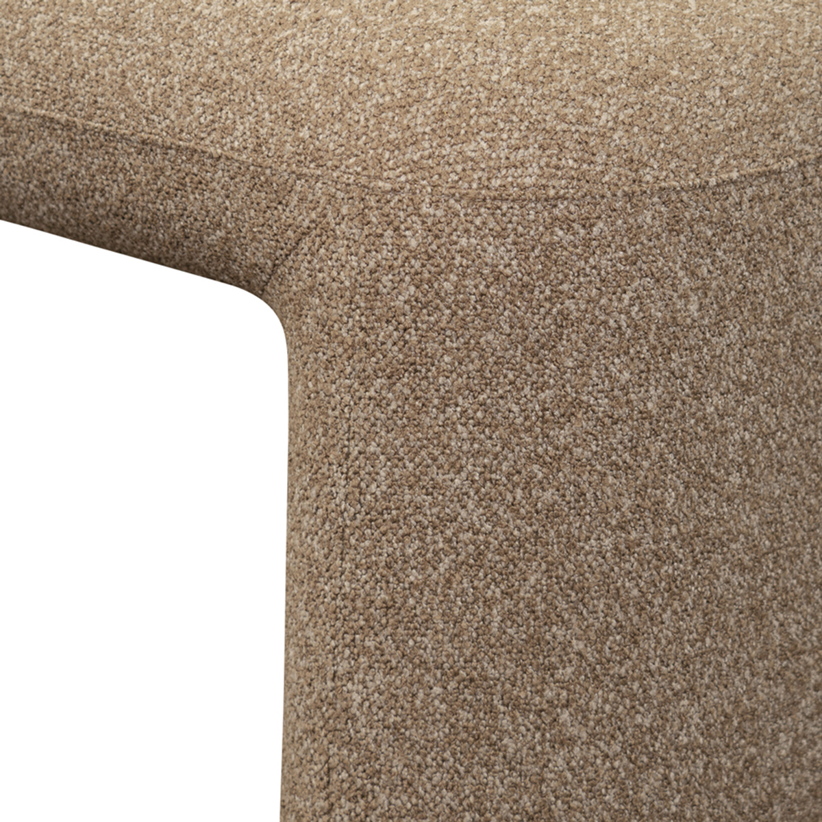 Mikhail Boucle Ottoman Bench