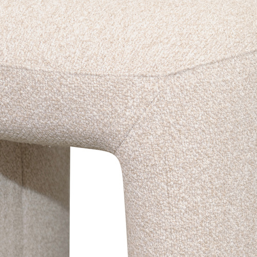 Mikhail Boucle Accent Stool