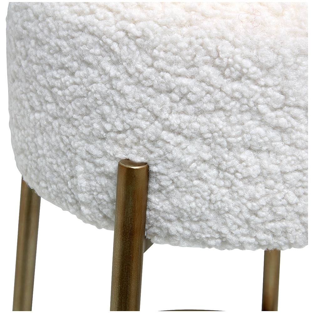 71cm Dozer Boucle Bar Stool